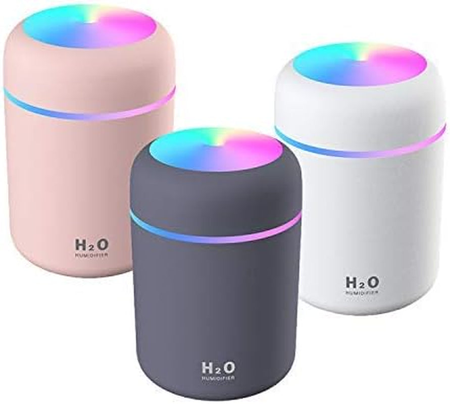 Air Diffuser Aroma Ultrasonic Essential Oil Car Mini Industrial Bedroom the Croods Defuser Difuser Portable Humidifier (Grey)