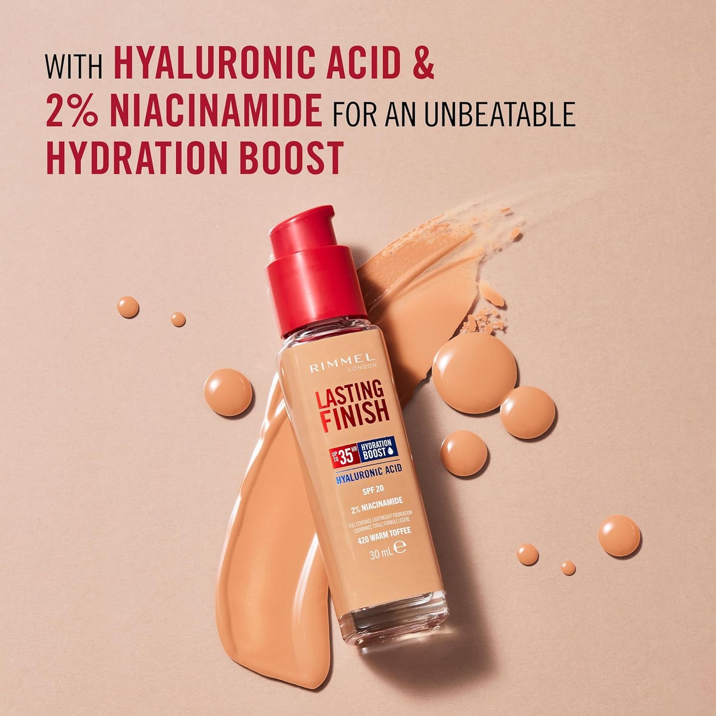 London Lasting Finish 35 Hour Foundation, 010 Rose Ivory