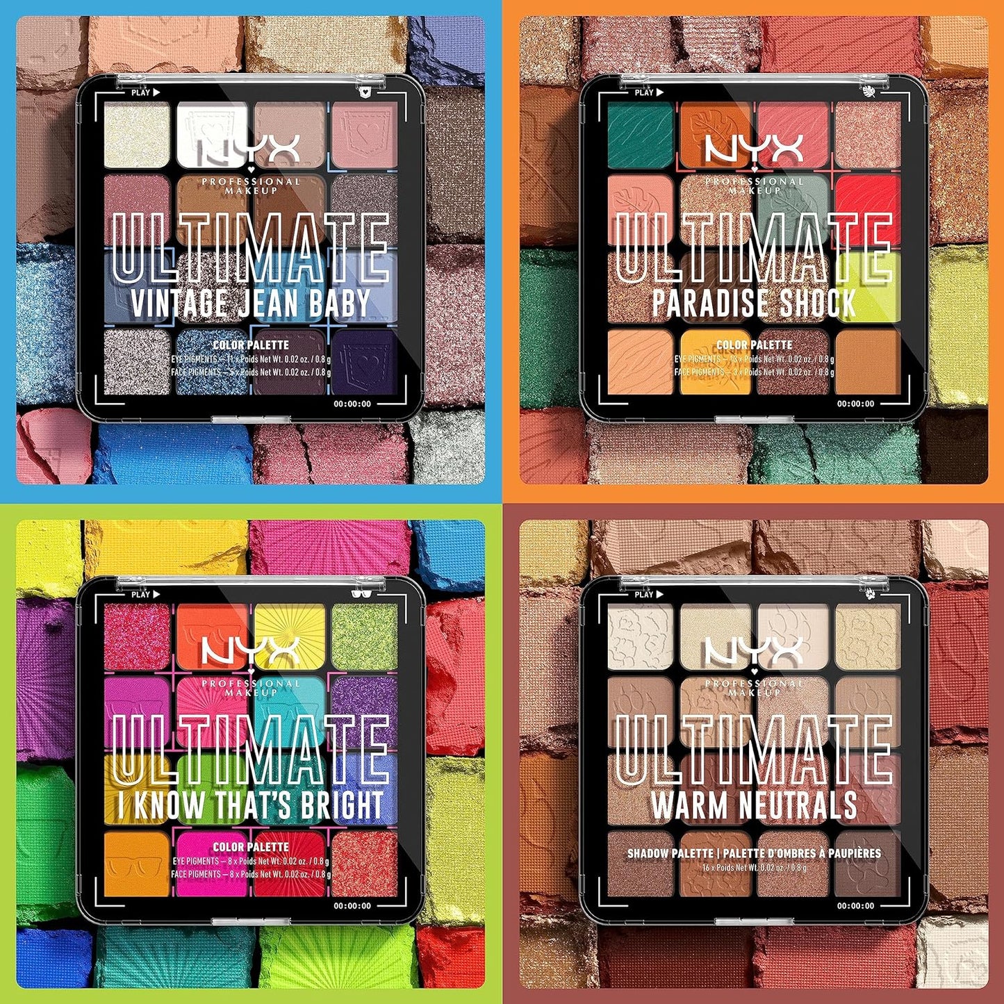 Ultimate Eye Shadow Palette, Vintage Jean Baby