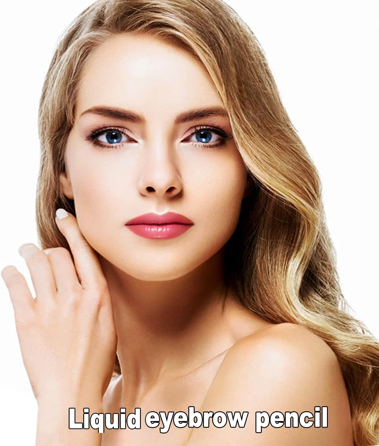 Waterproof Eyebrow Pen - Microblading Eyebrow Pencil with a Micro-Fork Tip Applicator - Creates Natural Looking Brows Makeup Effortlessly