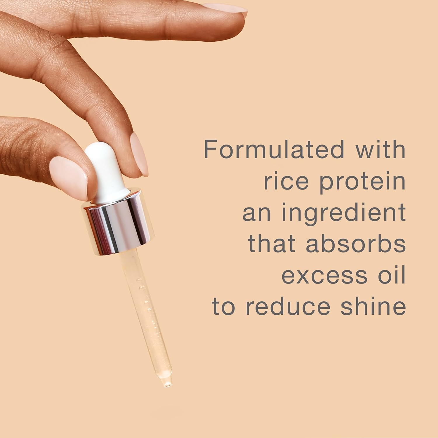 Shine Control Matte Booster Face Primer & Serum, Skin-Mattifying Serum-To-Primer with Rice Protein, Absorbs Excess Oil & Keeps Skin Shine Free, 1.0 Fl. Oz