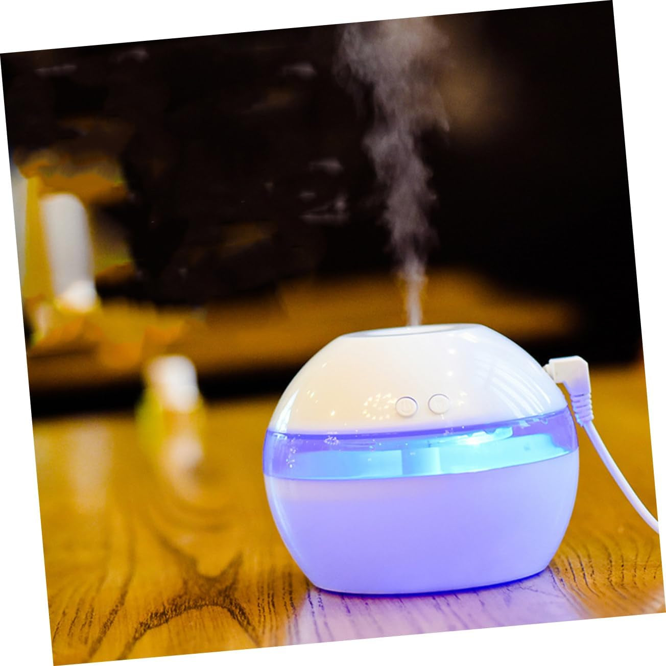 Usb Mini Mute Humidifier Diffuser Portable Purifier for Travel Home Use Creates Clean Air Soothes Dry Skin