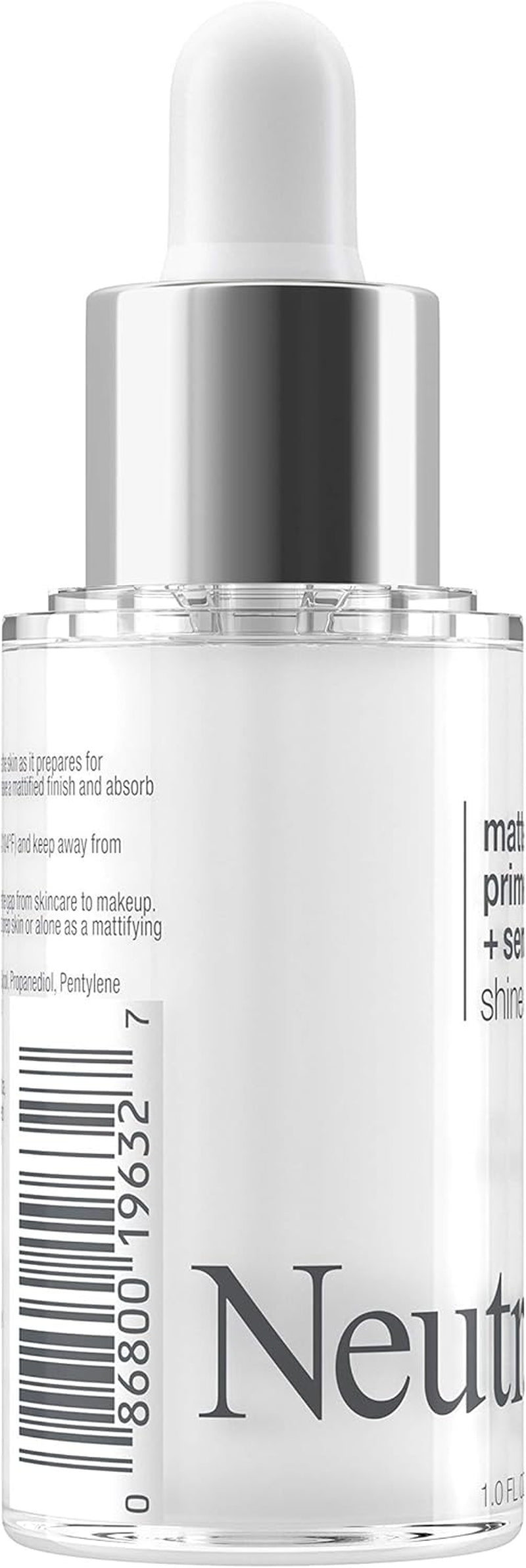 Shine Control Matte Booster Face Primer & Serum, Skin-Mattifying Serum-To-Primer with Rice Protein, Absorbs Excess Oil & Keeps Skin Shine Free, 1.0 Fl. Oz