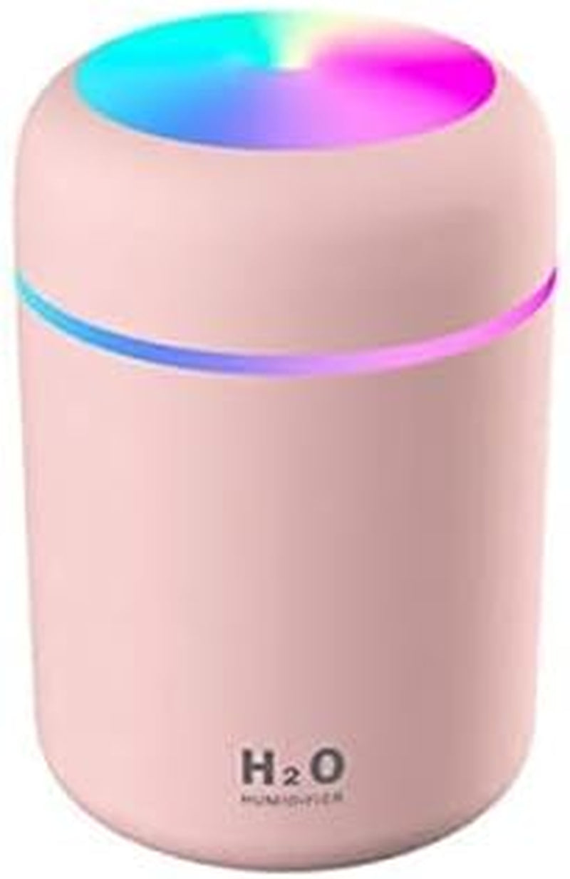 Air Diffuser Aroma Ultrasonic Essential Oil Car Mini Industrial Bedroom the Croods Defuser Difuser Portable Humidifier (Grey)