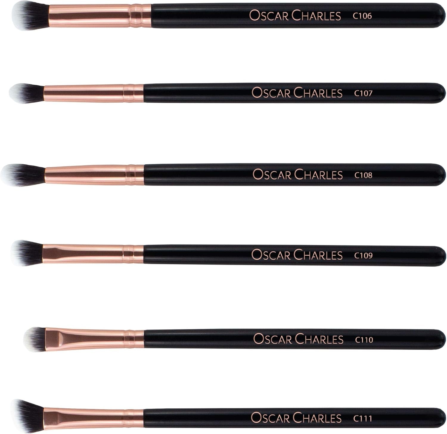 17 Piece Professional Makeup Brush Set: Make up Brushes with Case, Beauty Blender, Brush Cleaner, Product Guide and Gift Box