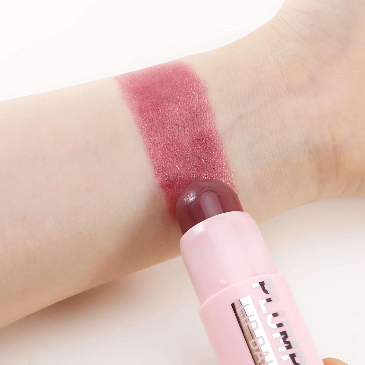 Lip Plumping Balm,Moisturizing Lip Plumper Makeup, Long Lasting Lip Moisturizer for Lip Care, Hydrating Lip Balm for Natural Lip Color