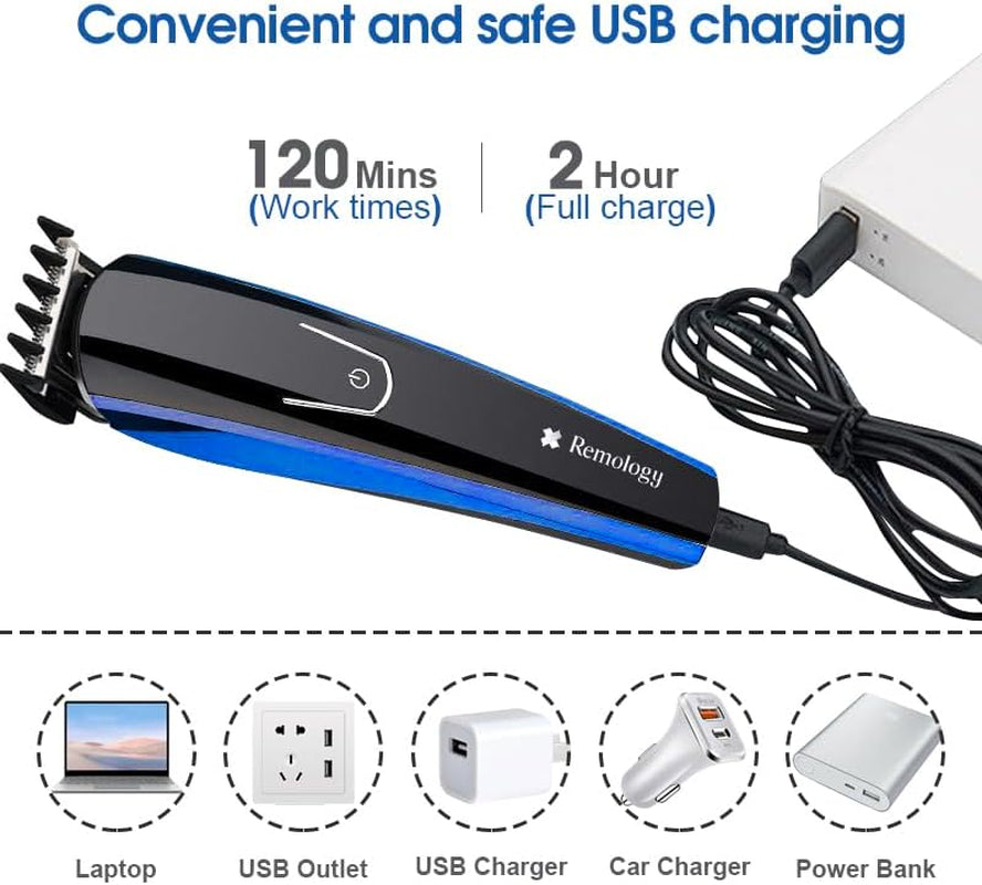 Beard Trimmer Hair Clipper, Electric Cordless Men’S 5 in 1 Grooming Kit, Hair Trimmer & Mustache Trimmer & Ear Nose Hair Trimmer& Foil Trimmer with Blade Waterproof USB Rechargeable