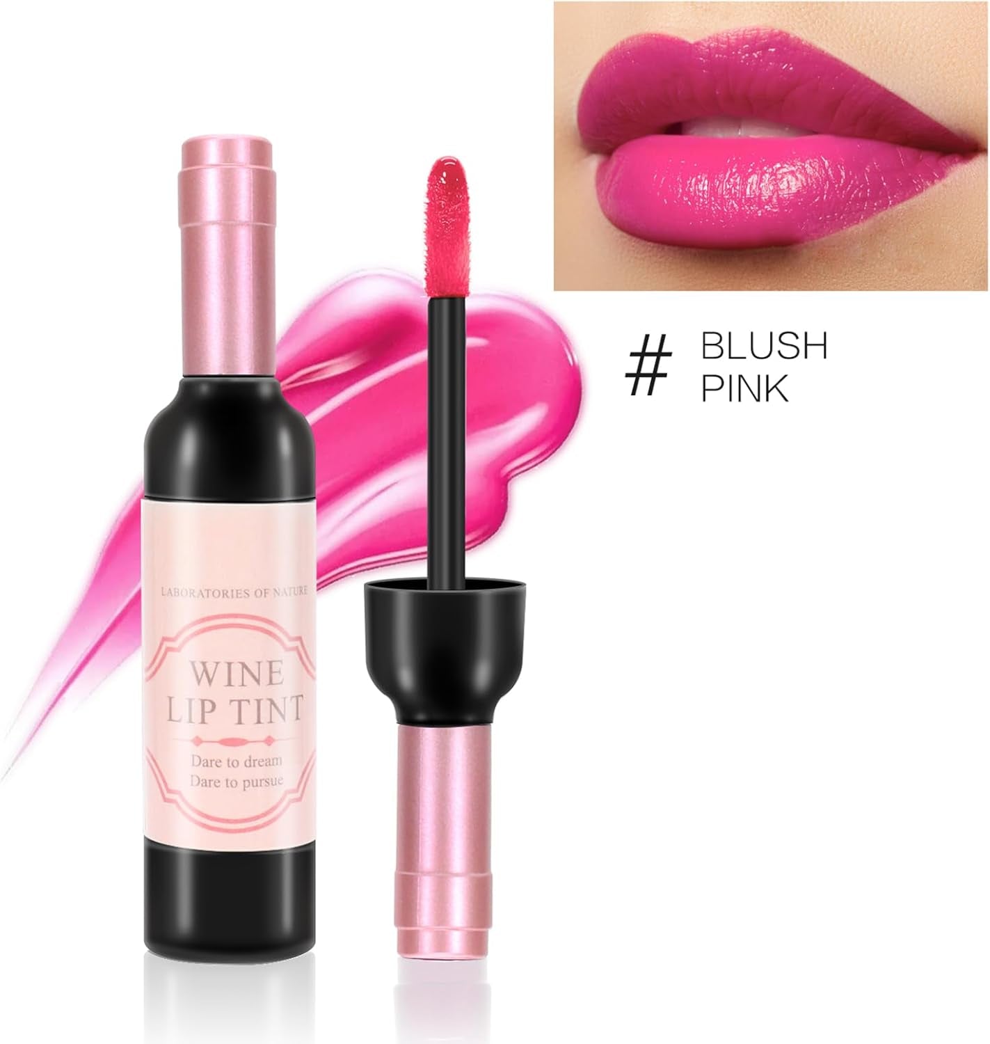 6 Colors/Set Wine Lipstick Matte Long Lasting Waterproof Lip Tint Set Lip Gloss Lip Stain