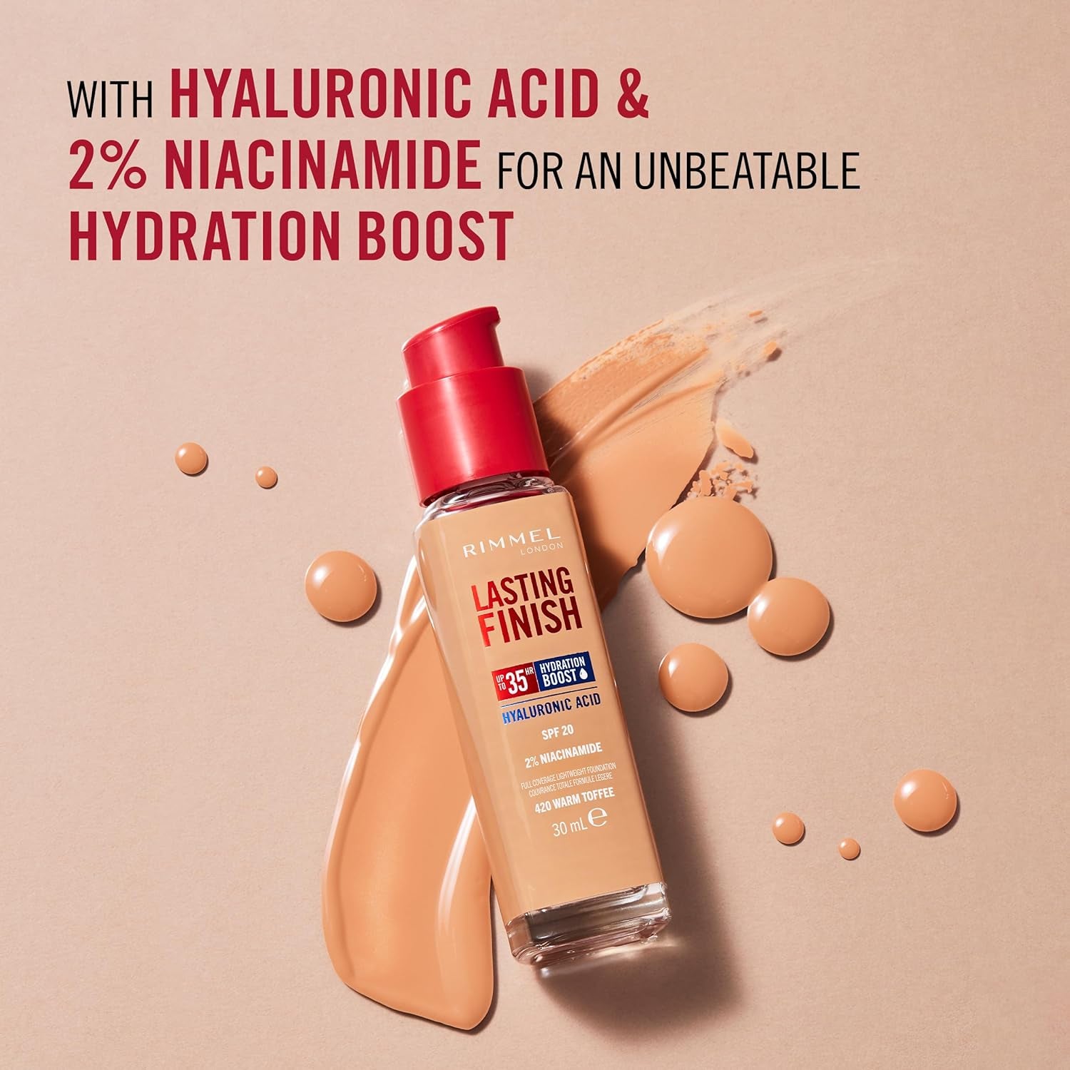 London Lasting Finish 35 Hour Foundation, 010 Rose Ivory