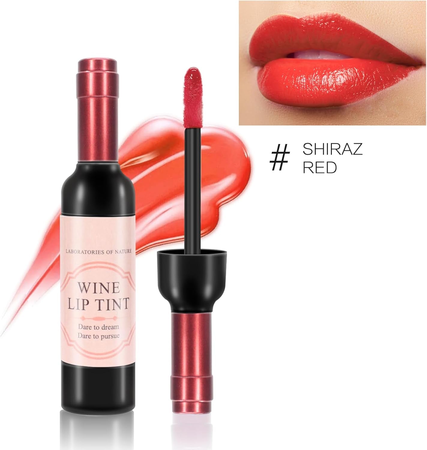 6 Colors/Set Wine Lipstick Matte Long Lasting Waterproof Lip Tint Set Lip Gloss Lip Stain