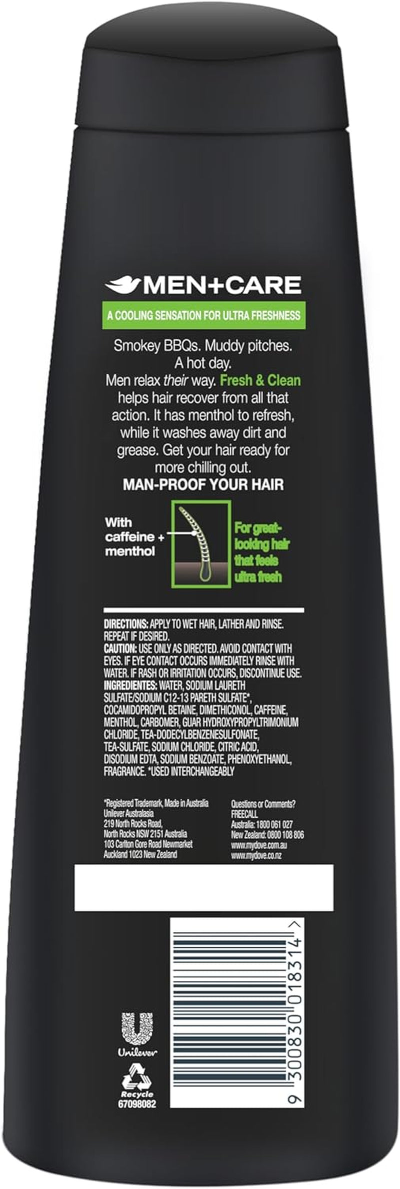 Fresh Clean 2 in 1 Shampoo & Conditioner 300 Ml