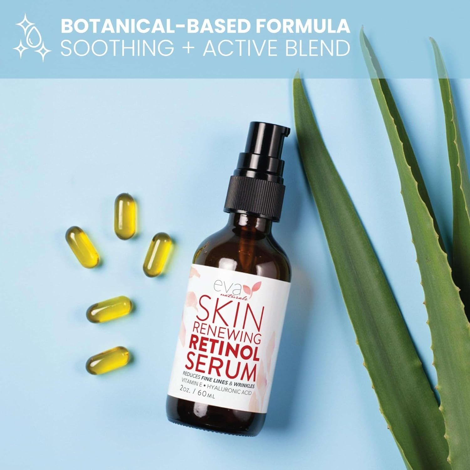 Retinol Serum 2.5% - anti Wrinkle, anti Aging, Smoothing, Facial Serum with Aloe