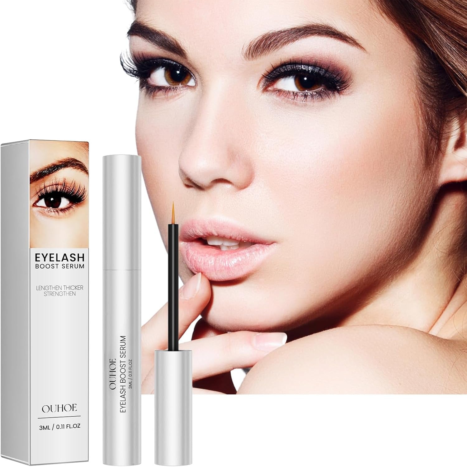 Lash Serum, Voluminous Eyelashes, Premium Lash Serum Growth, Promotes Longer-Looking Lashes, Growth Serum for Nourish Longer Fuller Thicker Lashes