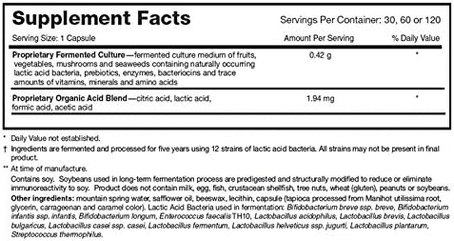 Dr. Ohhira'S Probiotics Professional Formula, 5 Year Fermented Dietary Supplement with Probiotics, 60 Capsules