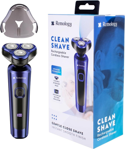 Electric Razor for Men, Electric Shavers for Men Cordless Rechargeable 3D Rotary Electric Razor for Men Face Shaver for Mens Shaving Electric Cordless Waterproof Wet/Dry Men'S Electric Shaver